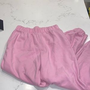 Pink Brandy Melville joggers